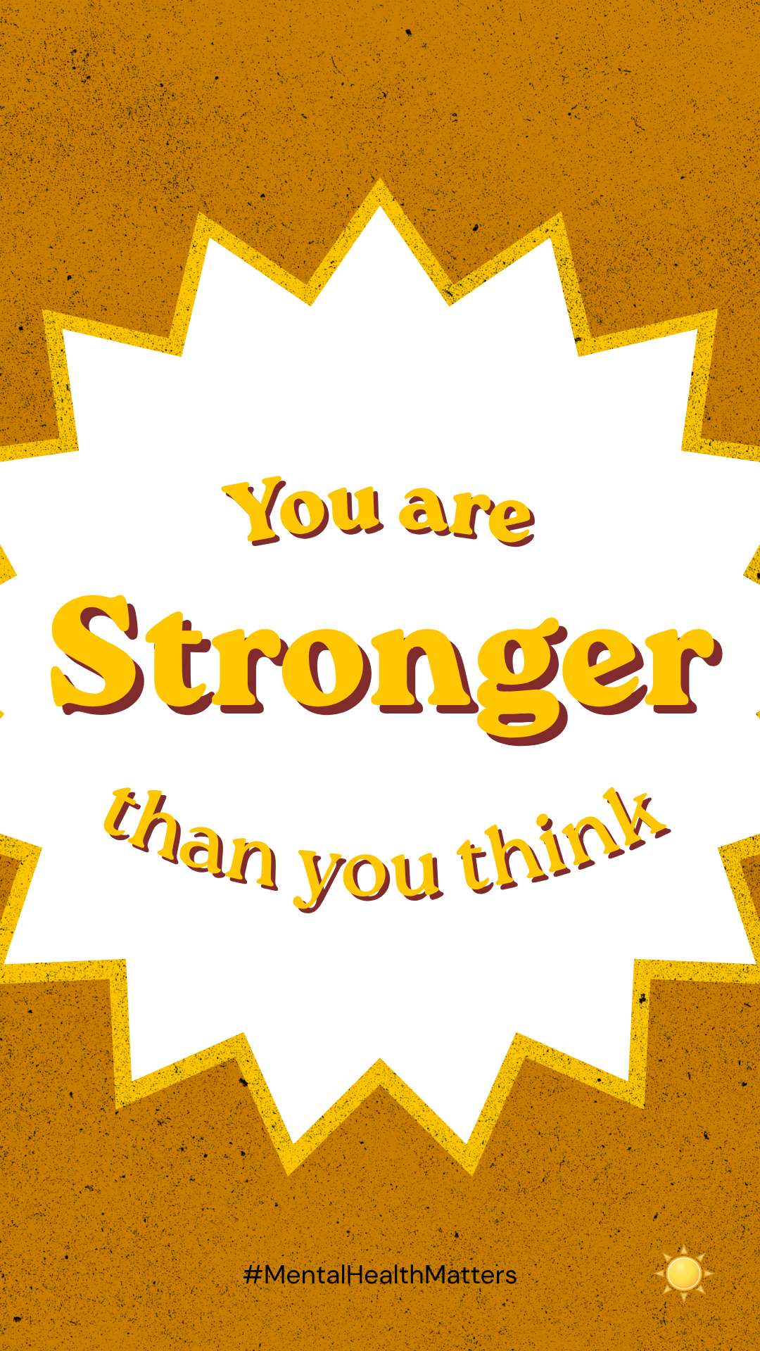 you are stronger than you think. phone background